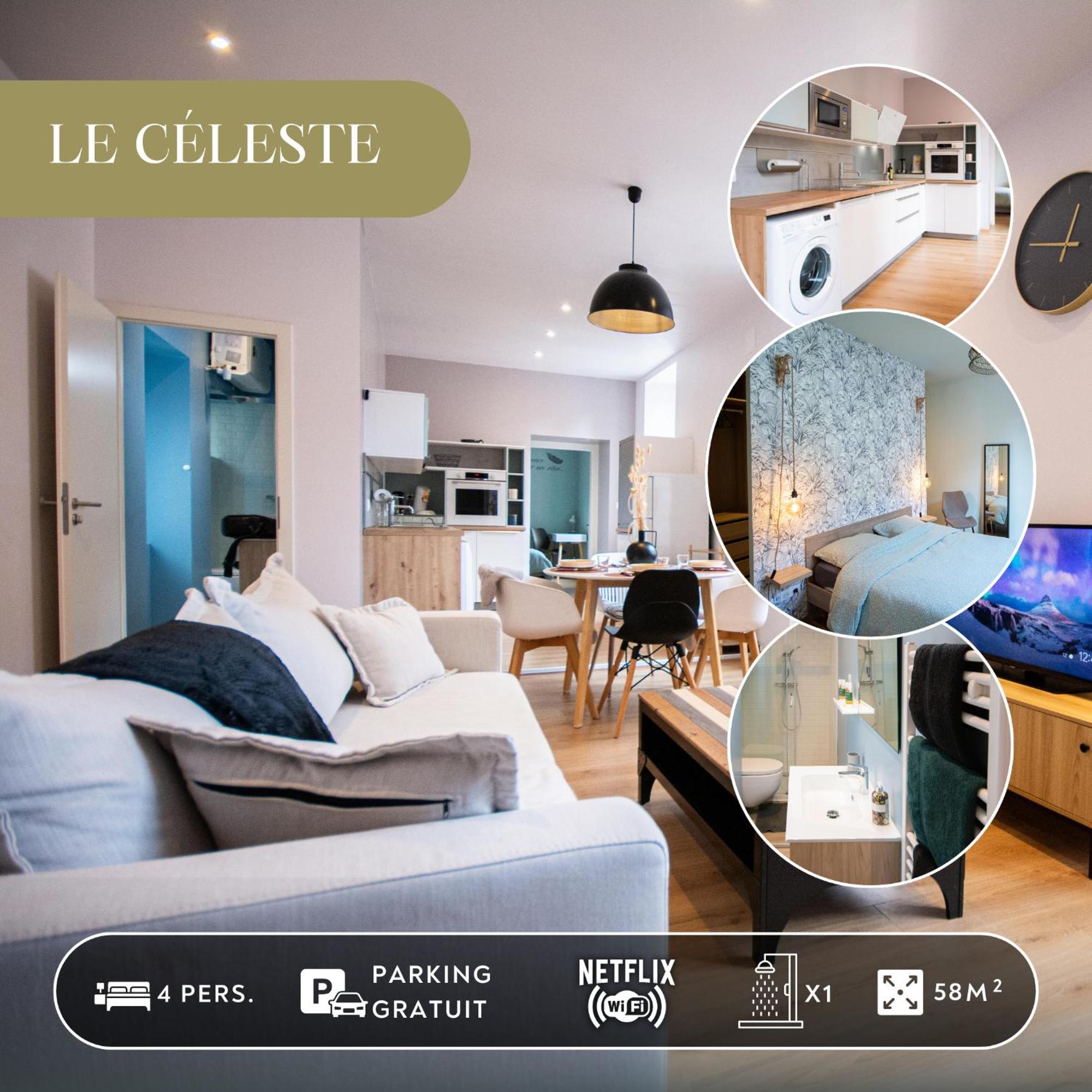 Le Celeste, Centre Historique, Wifi-Netflix Belfort Εξωτερικό φωτογραφία