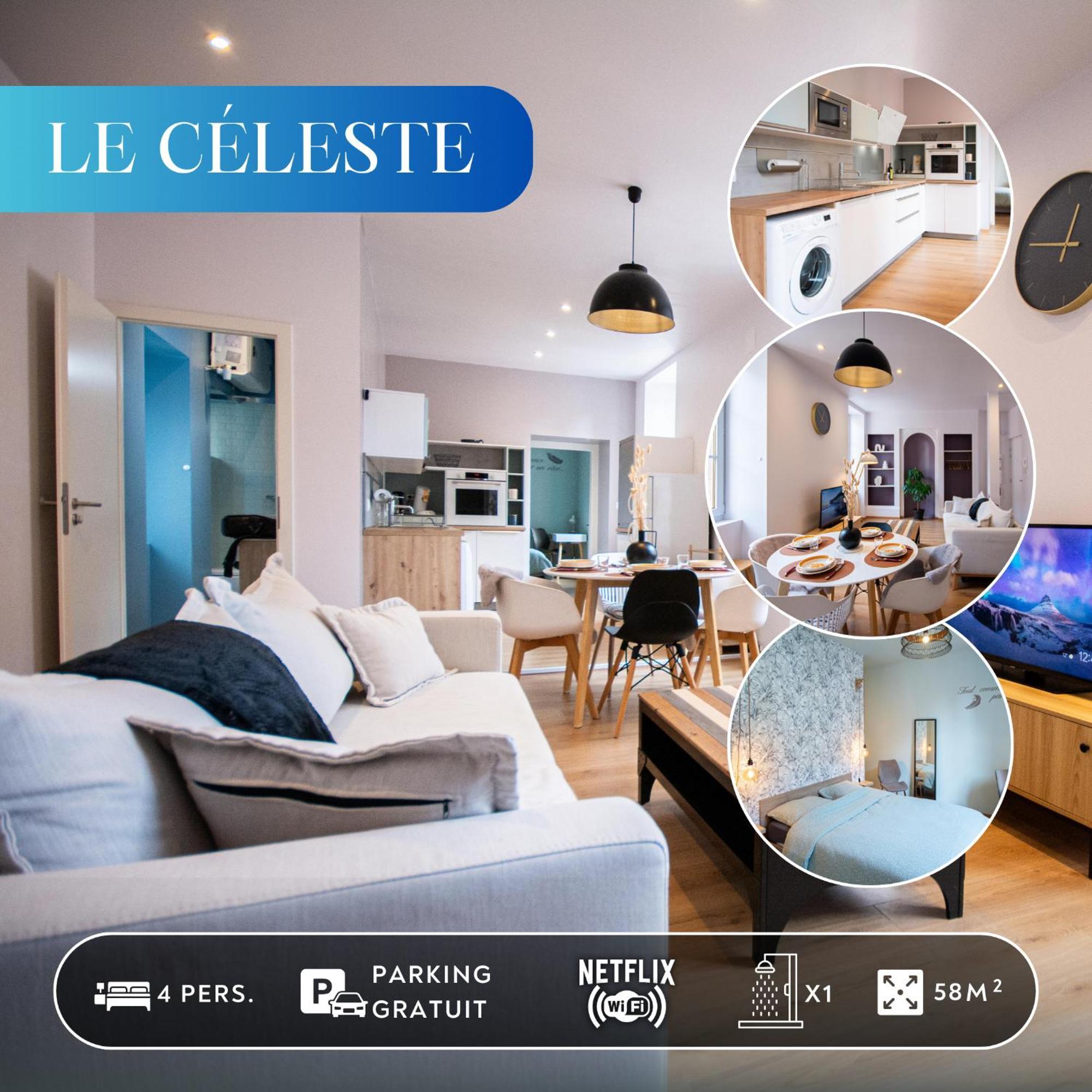Le Celeste, Centre Historique, Wifi-Netflix Belfort Εξωτερικό φωτογραφία
